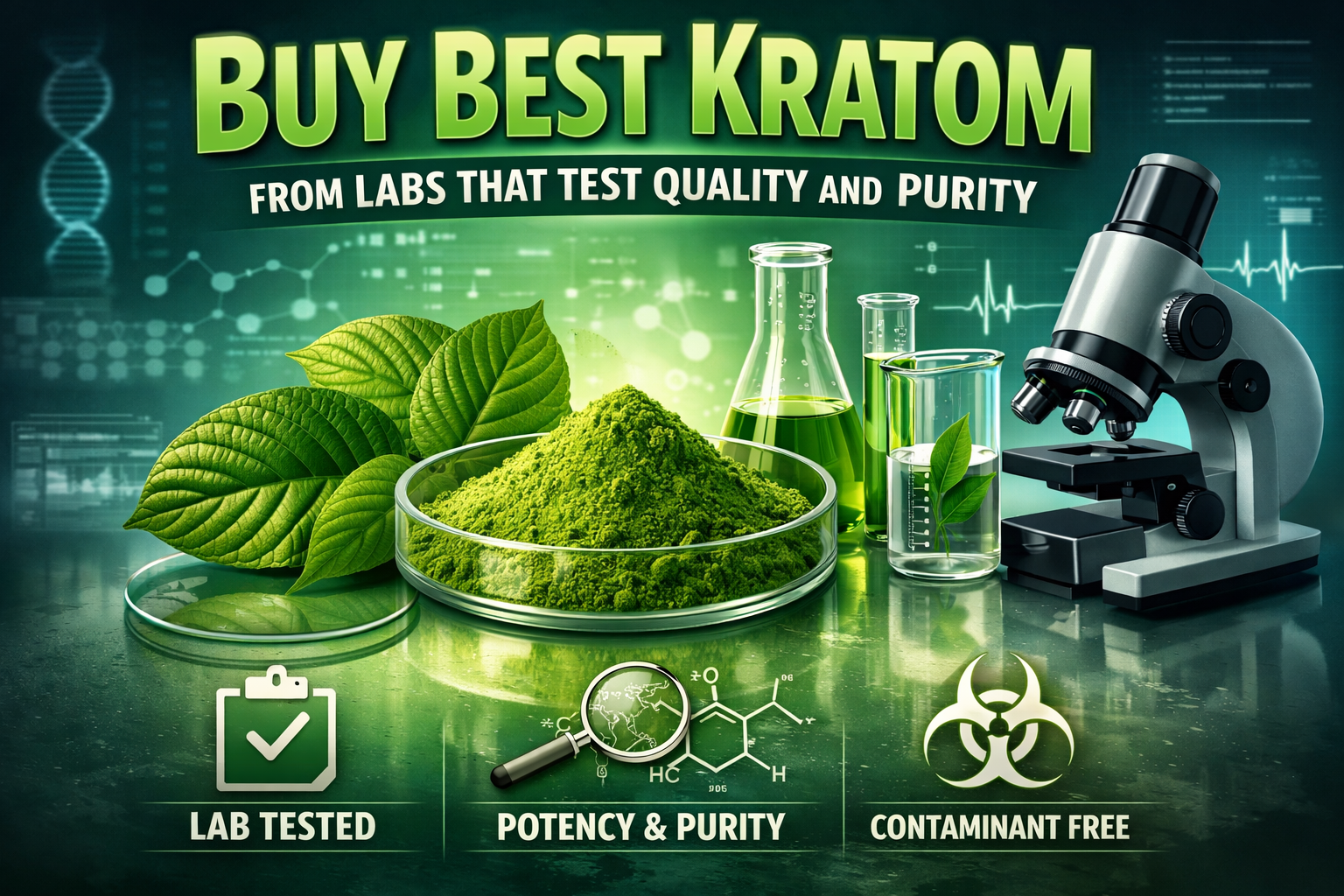Buy Best Kratom From Labs That Test Quality And Purity