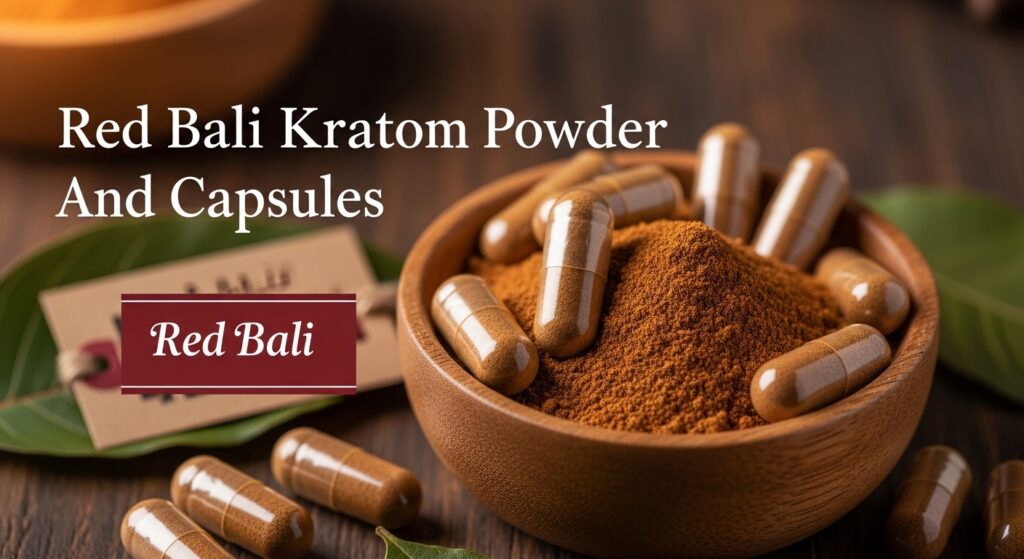 Find Natural Calm With Red Bali Kratom – A Favorite Red Strain