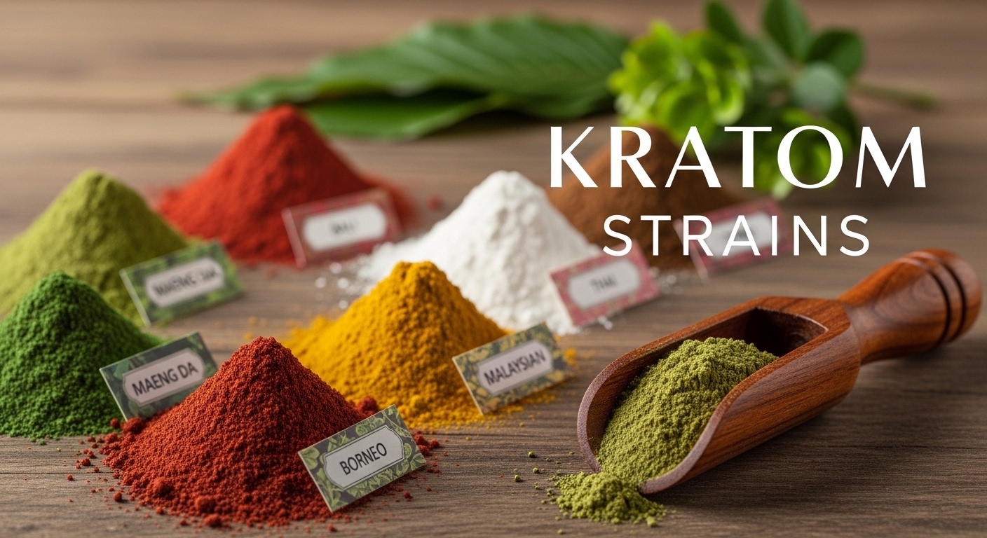 Kratom Strains Explained Before You Buy Kratom Online