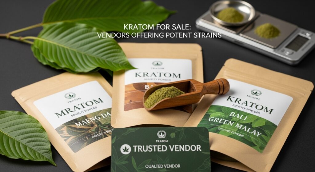 Kratom for Sale Trusted Vendors Offering Potent Strains