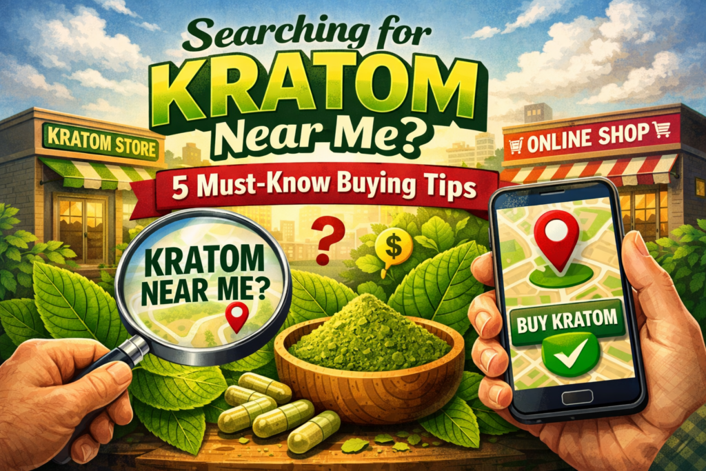 Searching for Kratom Near Me? Must-Know 5 Buying Tips
