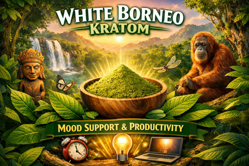 White Borneo Kratom For Mood Support And Productivity